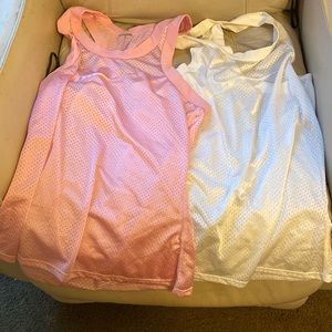 Nike racerback jogging tops